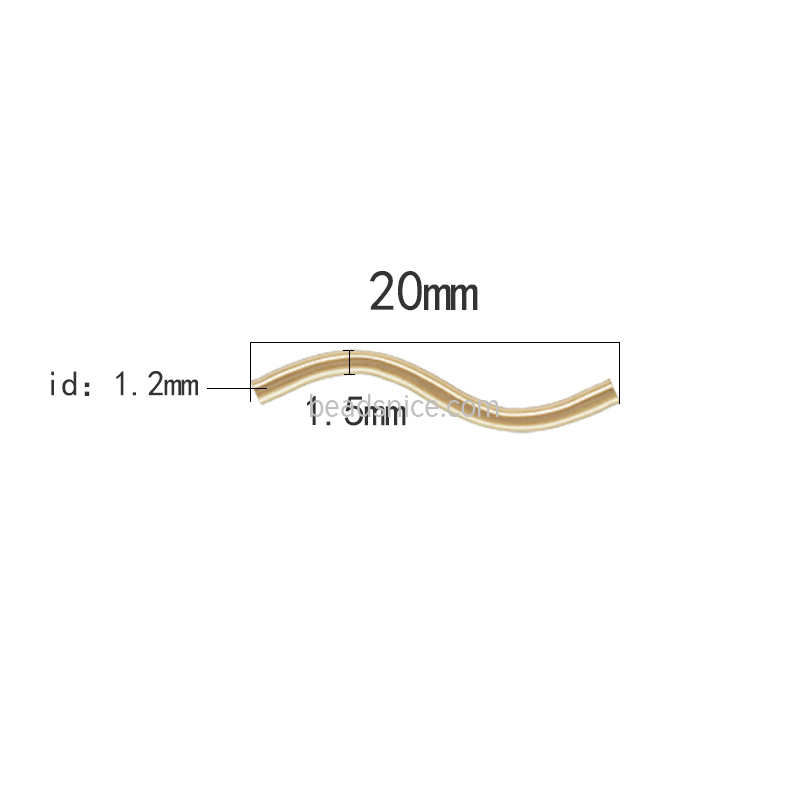 1.5x20.0mm (1.2mm ID) S Tube