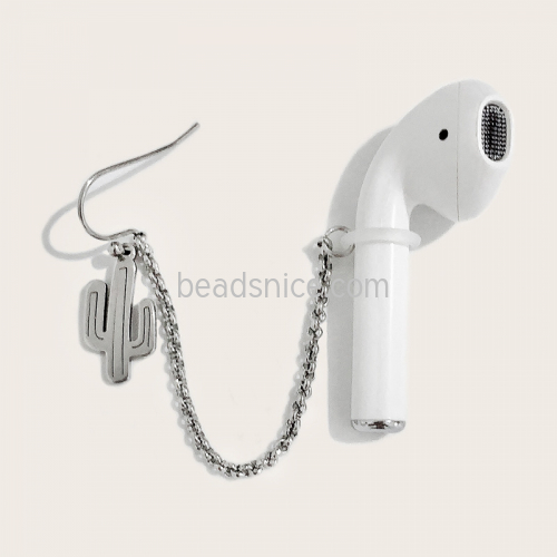 Airpod Jewelry Earrings Anti-Lost Earring Strap Wireless Earphone Holder Connector for Airpods