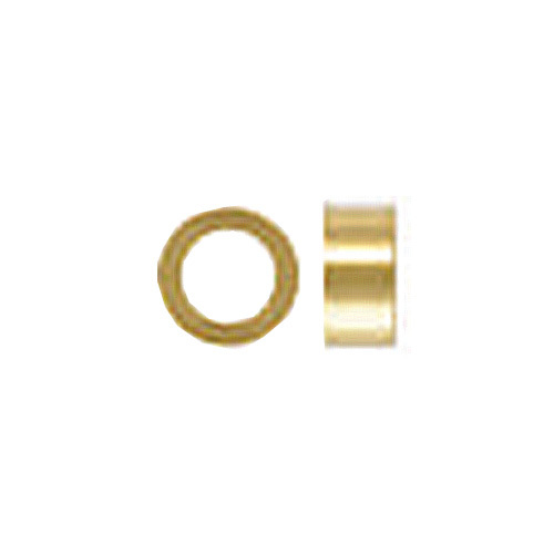 14k gold open back bezel for 2.0 mm round ring setting blank
