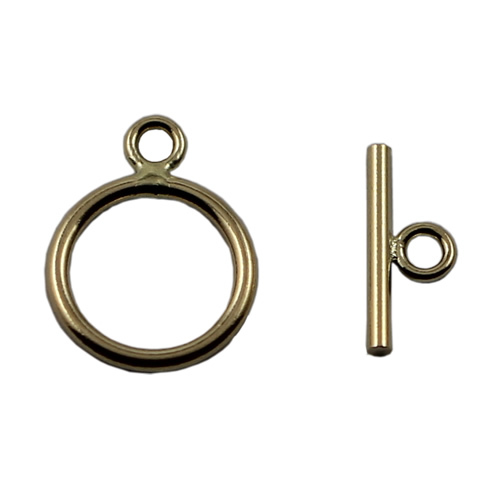 Toggle Clasps Necklace Bar & Ring Clasps 14k Gold OT End Clasps Connectors