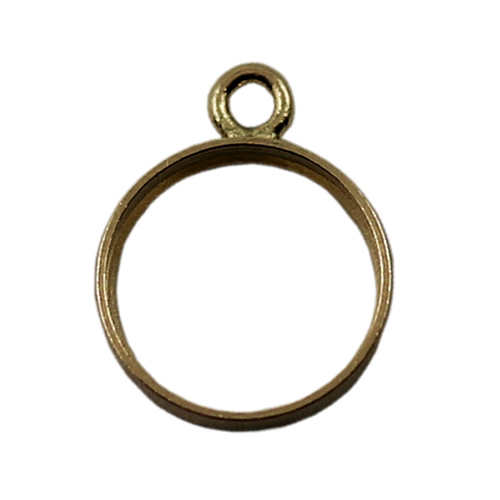 14K Gold Open Bezels Bezels Mold Necklaces Earrings Making Supplies
