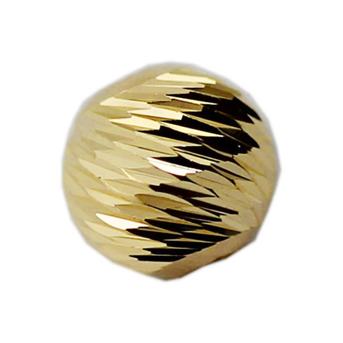 Multi-cut bead 14k gold jewelry making beads