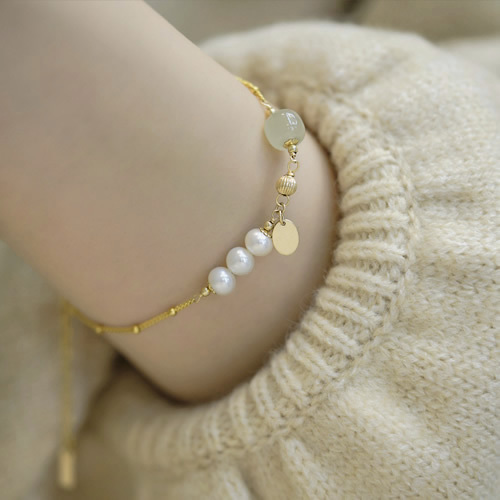 14k gold bead round smooth beads high polished necklace bracelet component