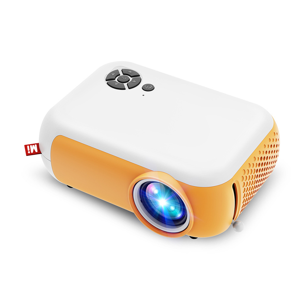 A10 Micro Projector Home Led Portable Mini Projector HD Playback 1080p Video Audio Projector