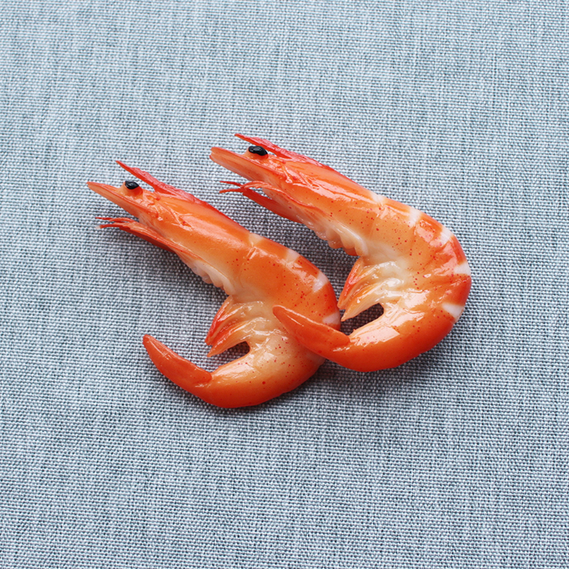 Shrimp brooch