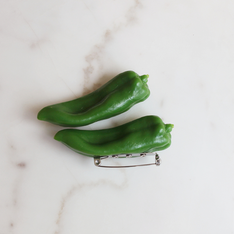 green pepper pendant