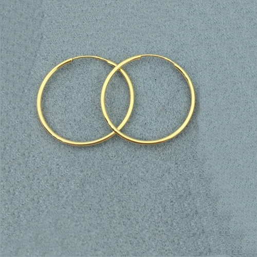 AU750 Gold 18K Gold Hoops Earring Components