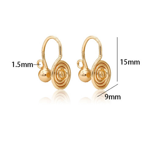Brass Earstud Components