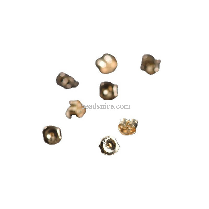 9K Gold  Ear Nut Component