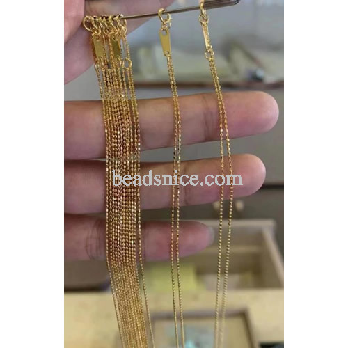 18K Gold Jewelry Necklace
