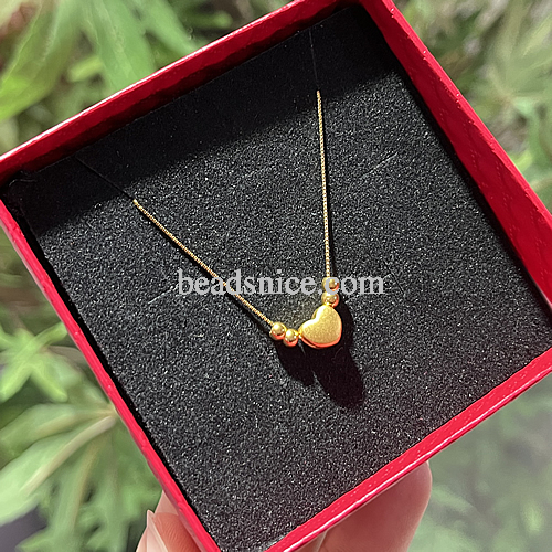 999 Gold Smooth Spacer Beads