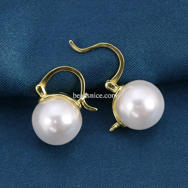 925 Silver Pearl  Earring