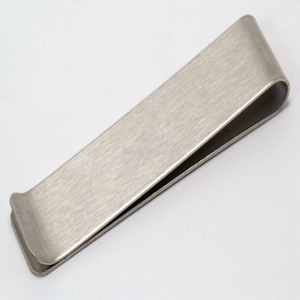 Stainless Steel Money clip jewelry findings fashion design clip perfect for Christmas Day gift