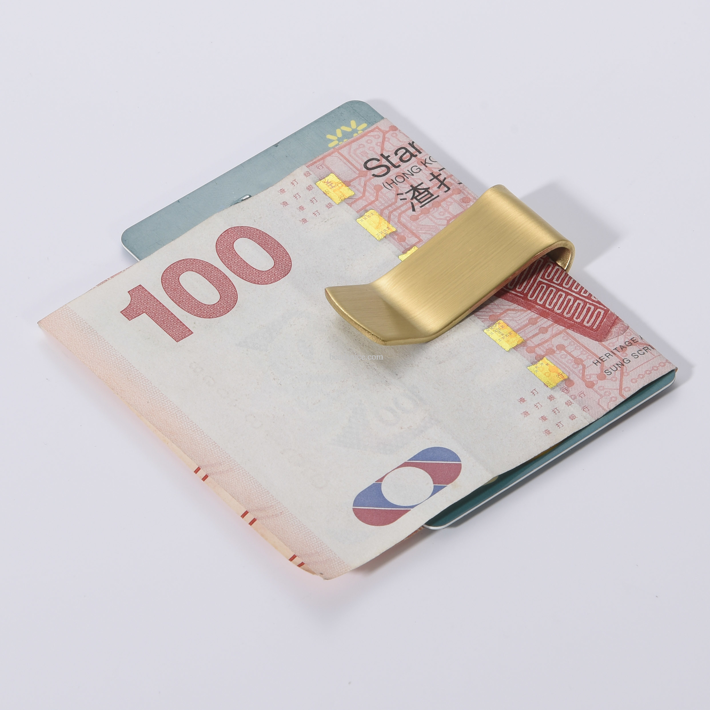 Stainless Steel Money Clip Front Pocket Wallet Minimalist Wallet Slim Wallet Credit Business Card Holder