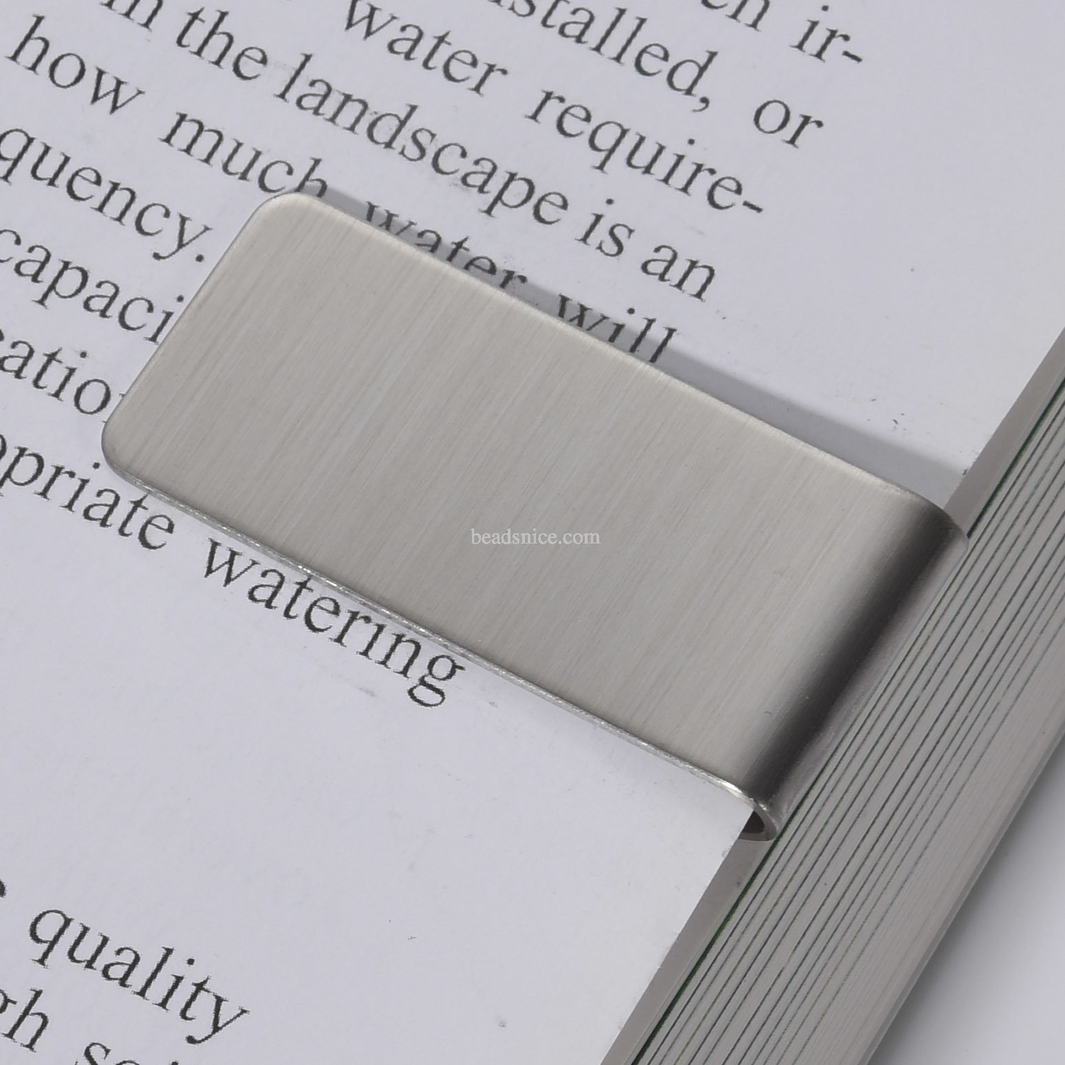 Stainless Steel Money Clip Jewelry Findings Fashion Design Clip Perfect for Father's Day Gift