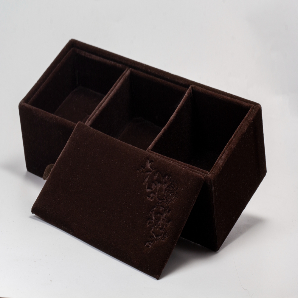 Gift Box with Lid (Brown) for Christmas, Birthdays,Mother‘s Day