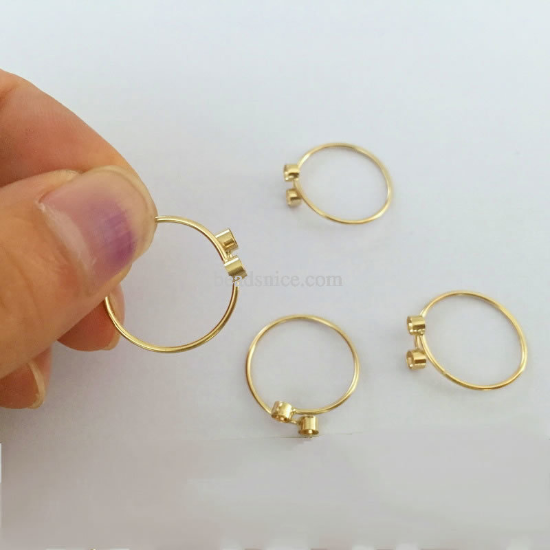 Gold Fille Finger Ring