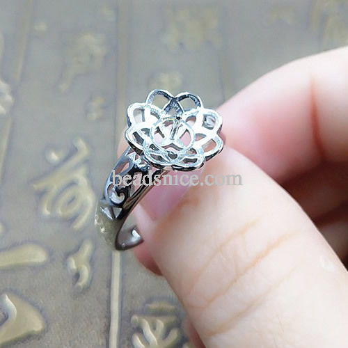 Sterling Silver Ring Setting