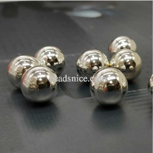 Sterling Silver Smooth Beads