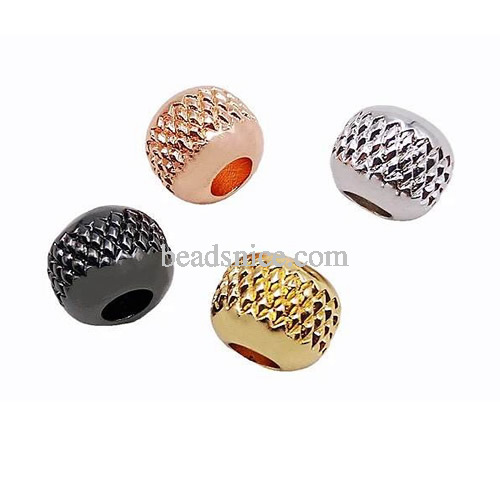 Stainless Steel Corrugated Beads