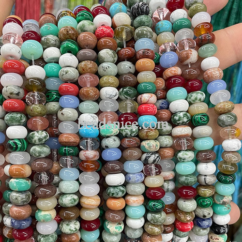 Gemstone bead Polished Round Smooth Gemstone Beads for Jewelry Making