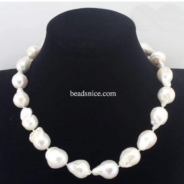 15 x 25mm baroque pearls