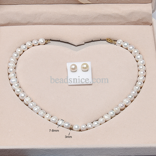 Natural Pearl Beads Necklace