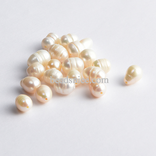 Freshwater Pearl Beads Natural Genuine Freshwater Cultured Pearl Irregular Pearl Beads Freshwater Pearl Beads for Jewelry Making