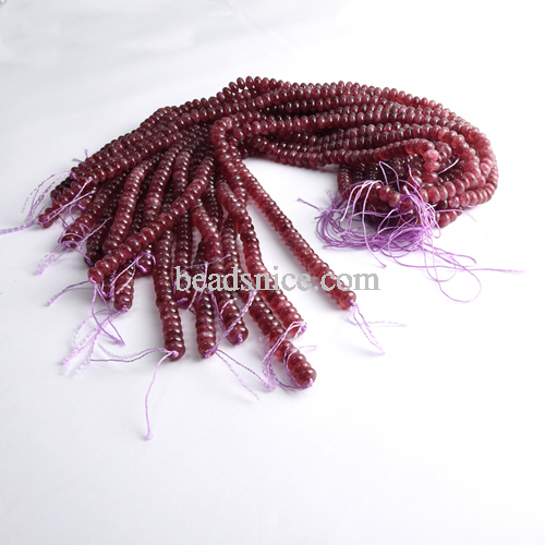 Natural Stone Beads European Style Beads Flat Loose Gemstone Beads