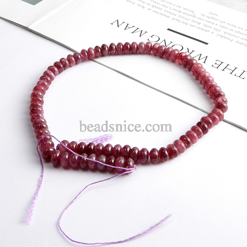 Natural Stone Beads European Style Beads Flat Loose Gemstone Beads