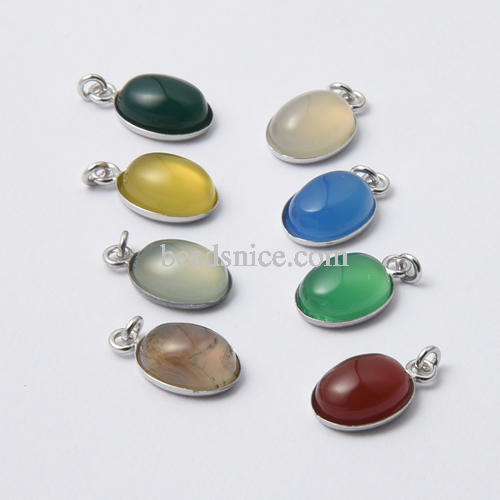 Sterling Silver Gemstone Pendant