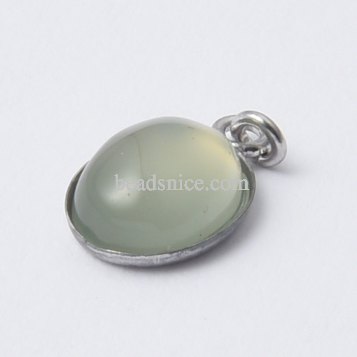 Sterling Silver Gemstone Pendant