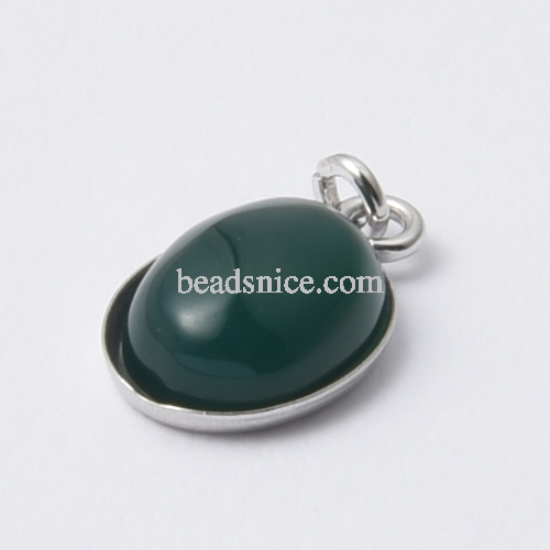 Sterling Silver Gemstone Pendant