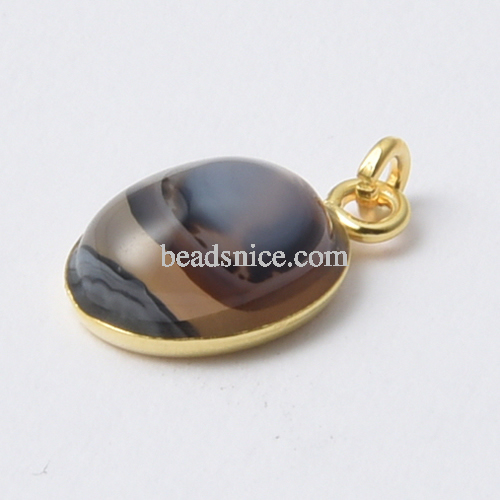 Sterling Silver Gemstone Pendant