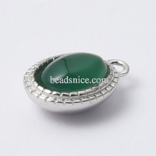 Sterling Silver Gemstone Pendant