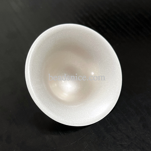 Smooth Silver gold filled nursing cup