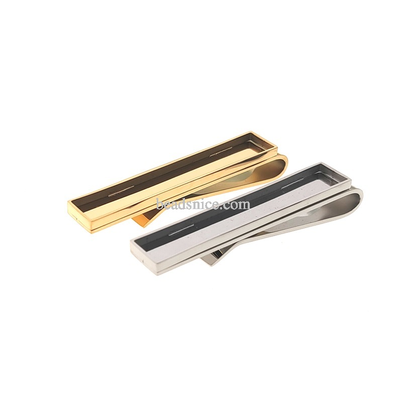 Stainless Steel Tie Clips