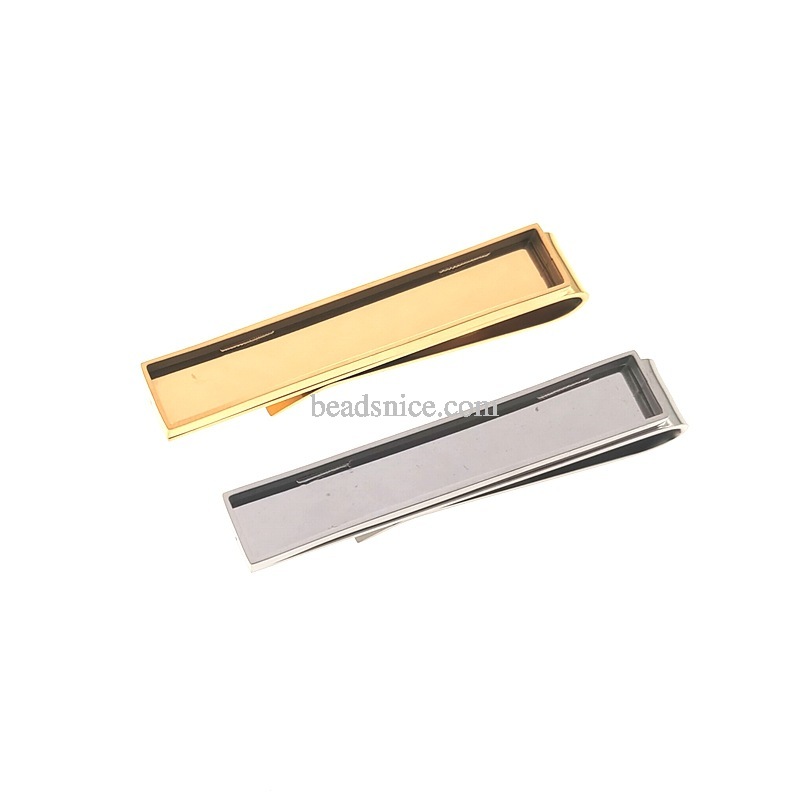 Stainless Steel Tie Clips