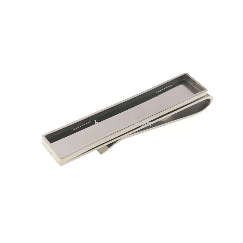 Stainless Steel Tie Clips