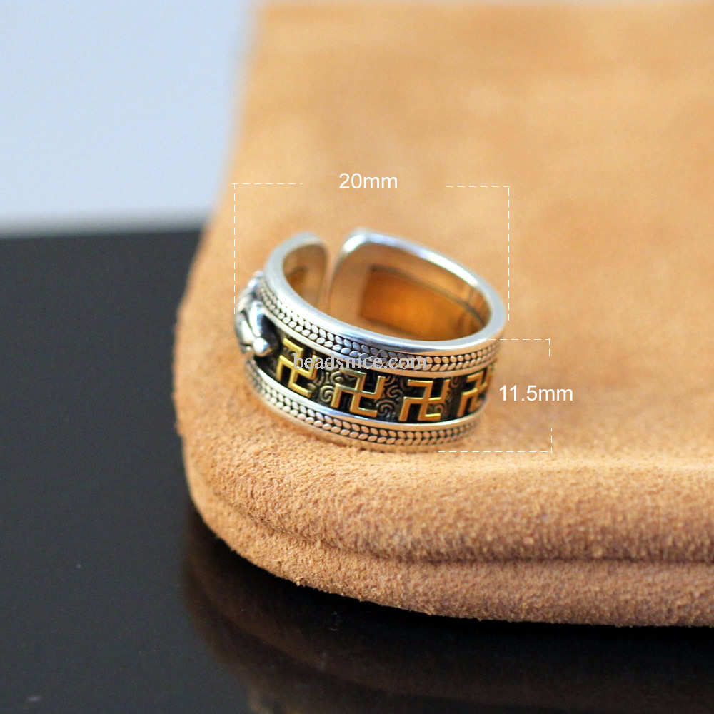 925 Thai Silver Finger Ring