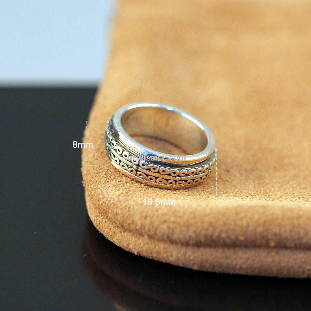 925 Sterling Thai Silver Finger Ring
