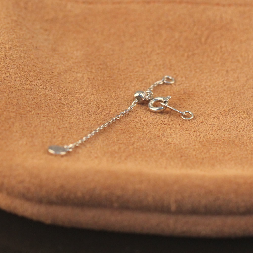 Sterling Silver Cord End Cap with Clasp