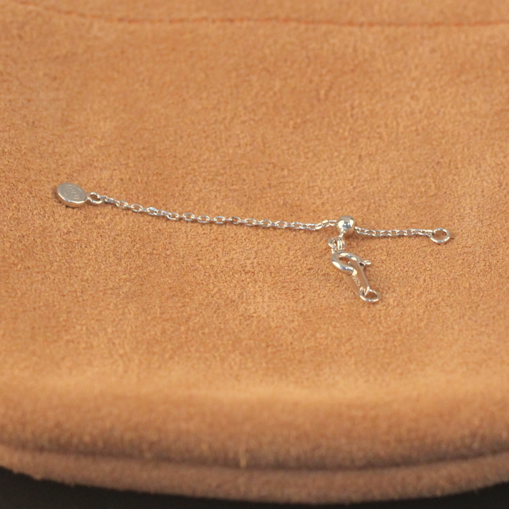 Sterling Silver Cord End Cap with Clasp