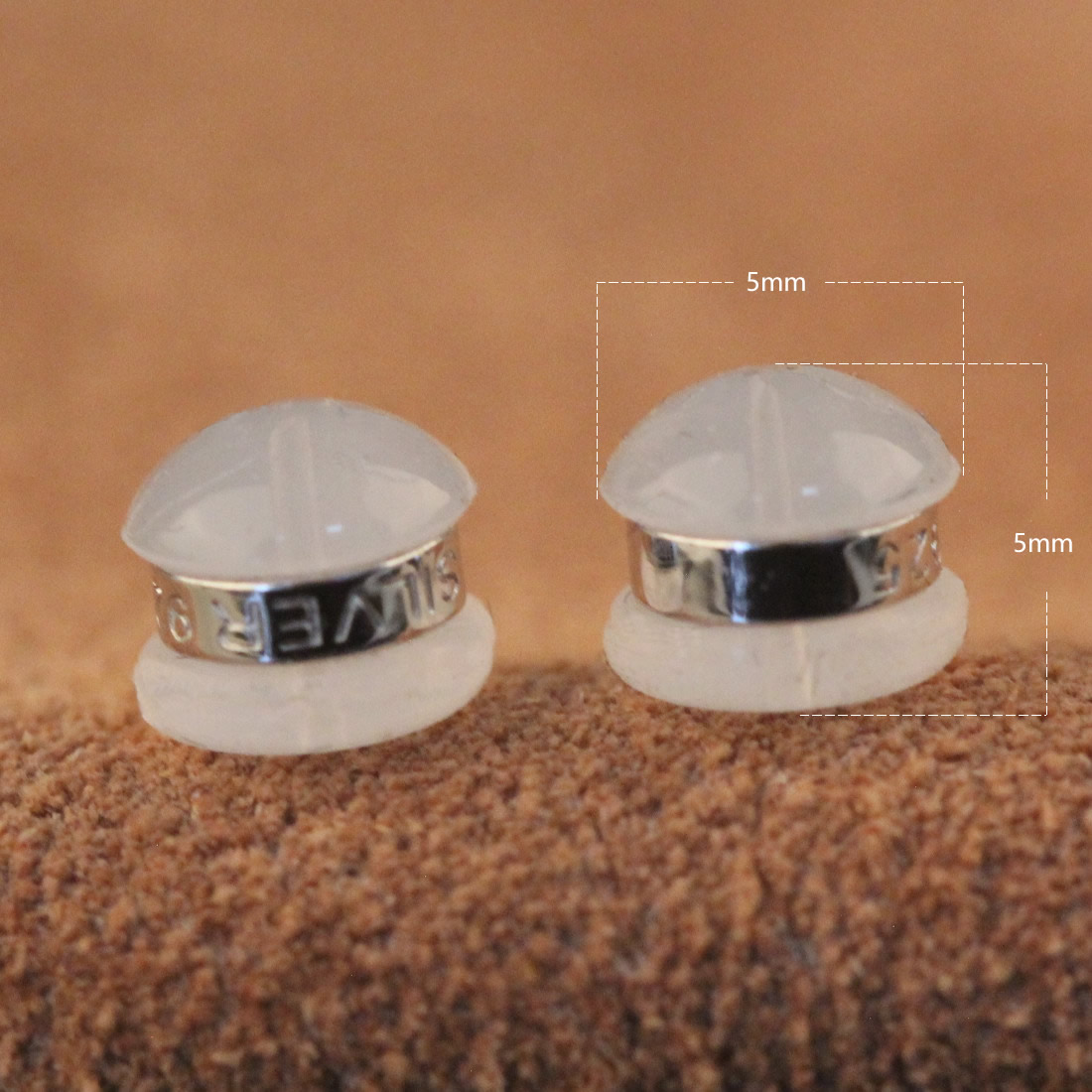 Sterling Silver Ear Nuts