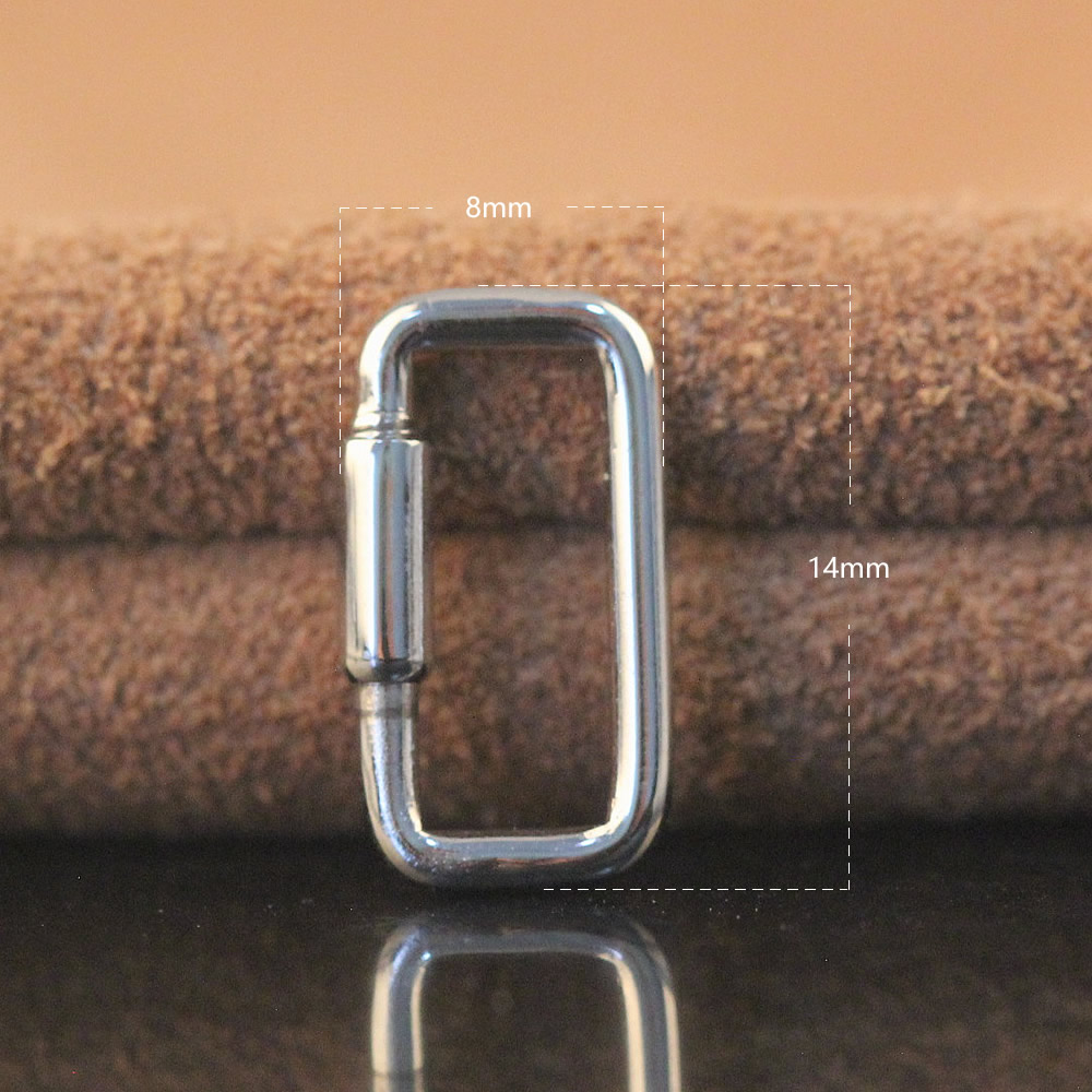 Sterling Silver Screw Clasp