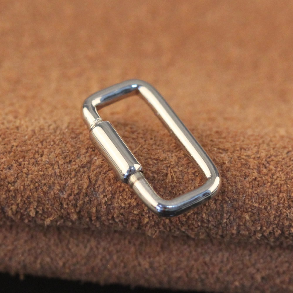Sterling Silver Screw Clasp