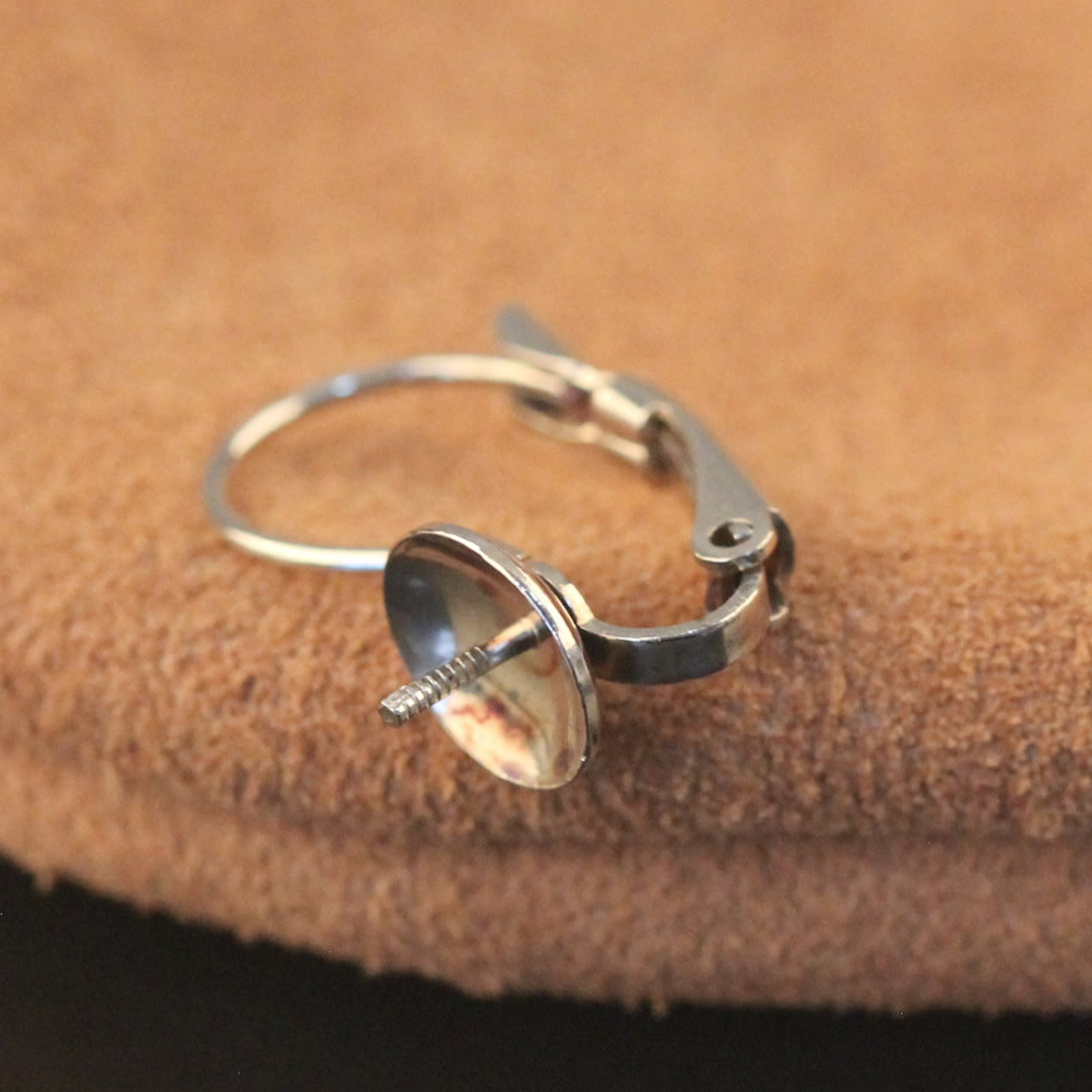 925 Sterling Silver Earring Base