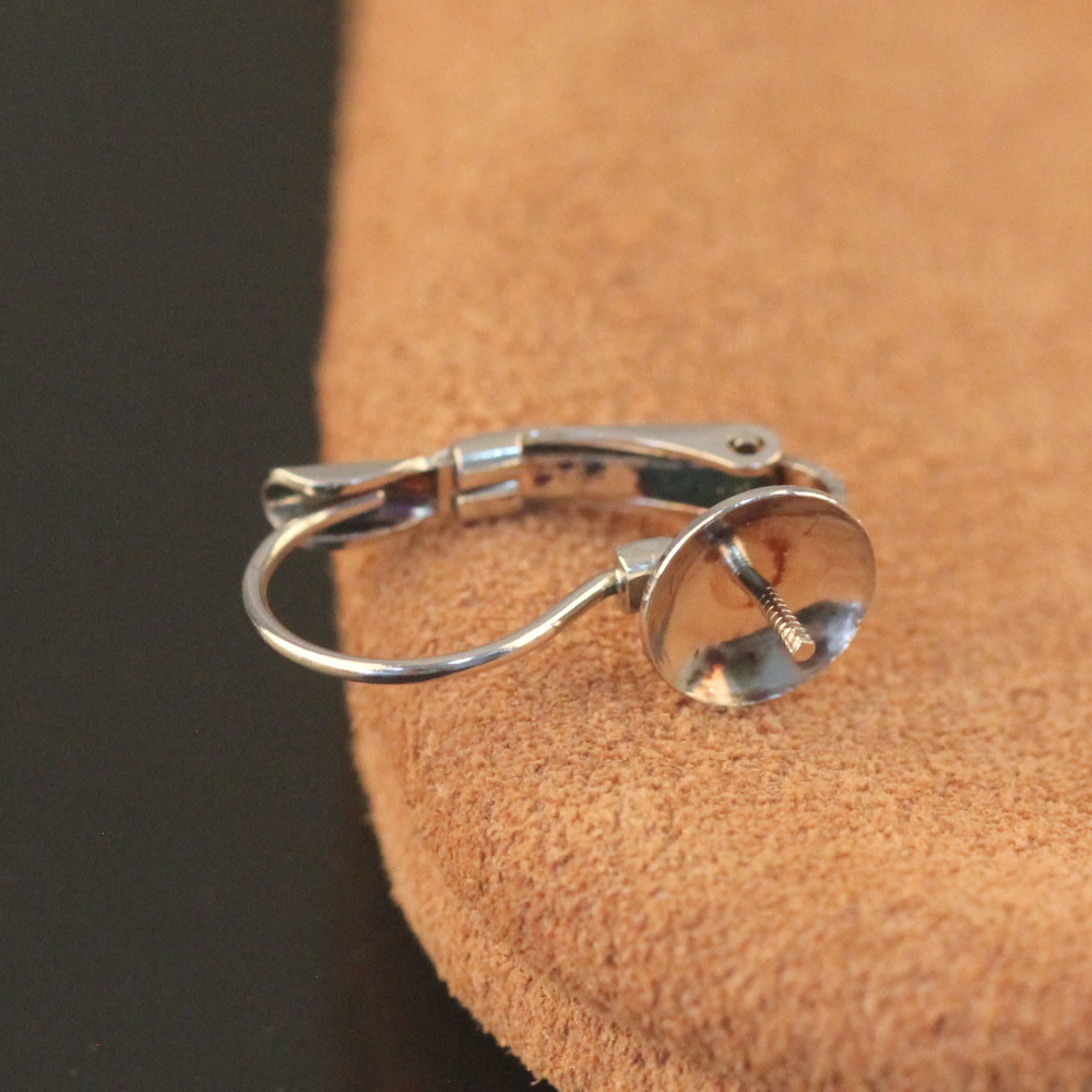 925 Sterling Silver Earring Base