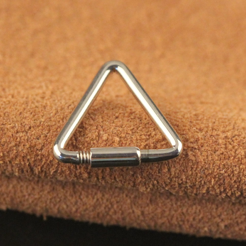 Sterling Silver Screw Clasp