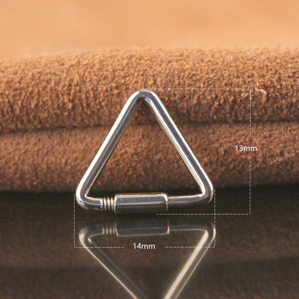 Sterling Silver Screw Clasp